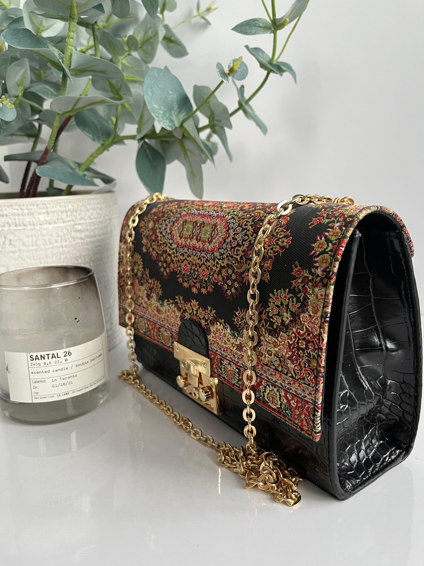 Luna Handbag - Gold