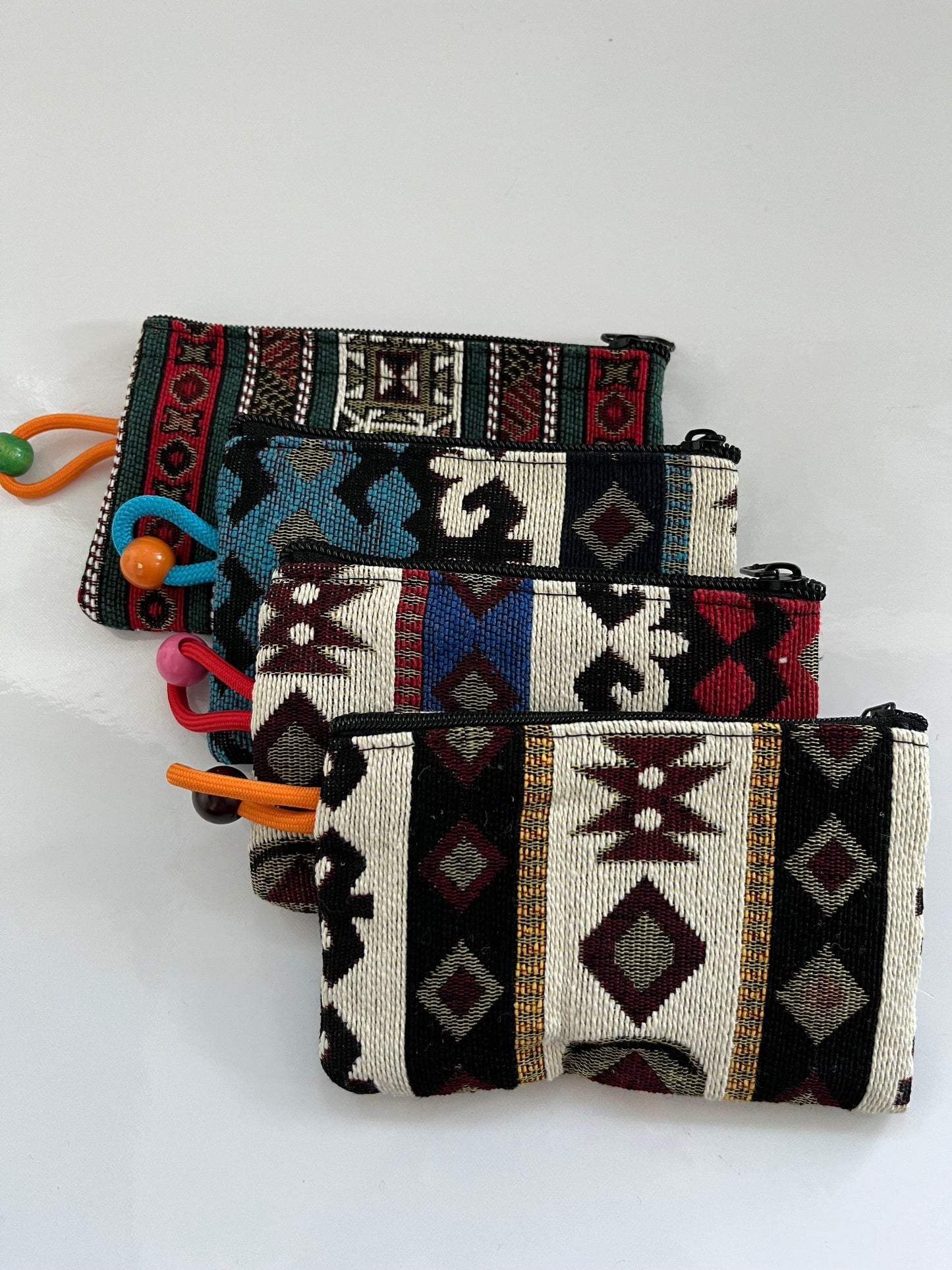 Woven Coin Pouch - Aztek