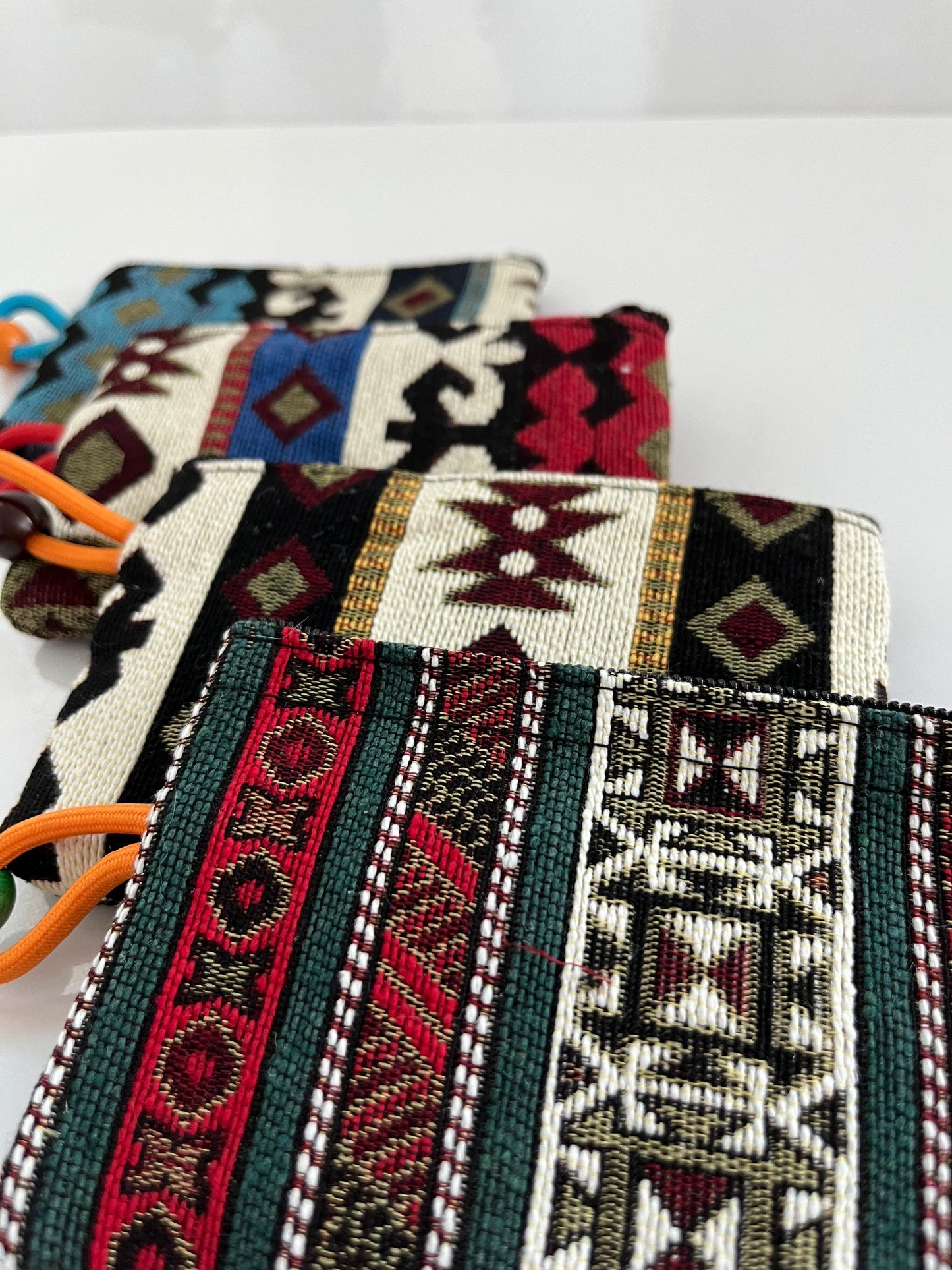 Woven Coin Pouch - Aztek