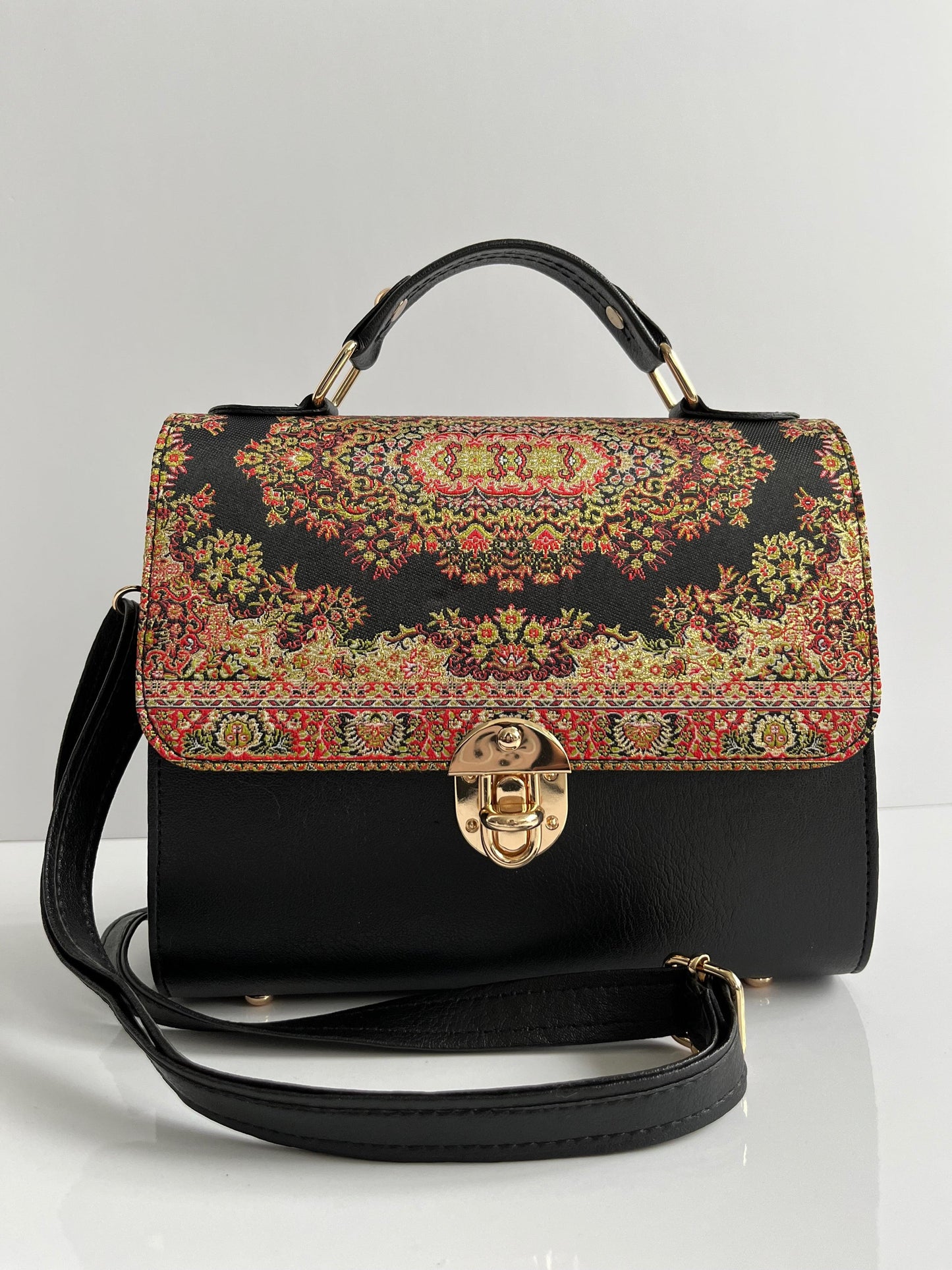 Konya Handle Bag - Gold